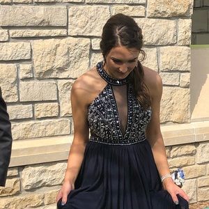 Navy prom dress!